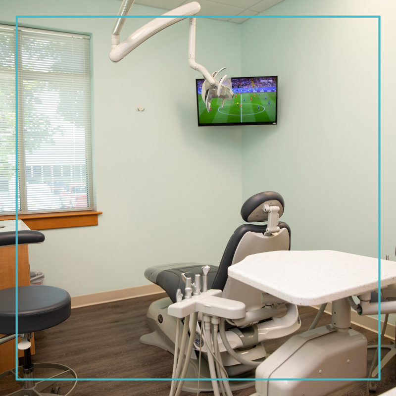 Feel free to sit back, relax, and watch a show! 📺It's our priority to make you feel as comfortable as possible throughout your entire appointment. Because at the end of the day, it's the little things that elevate your experience from good to great! ⭐️