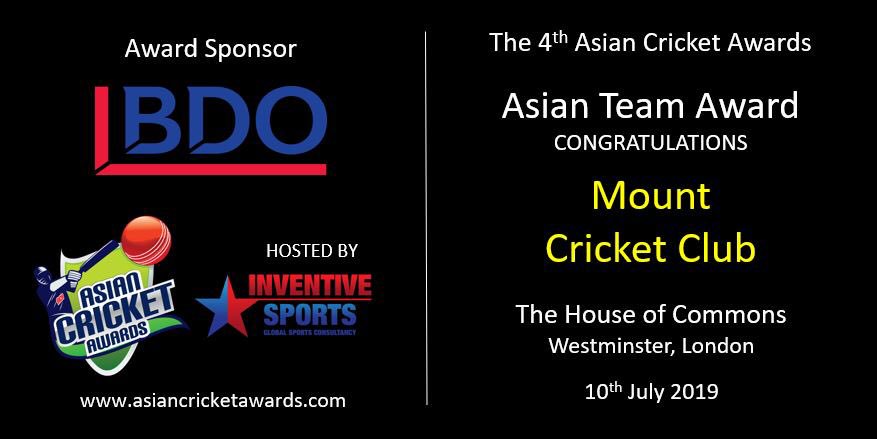 Asian Cricket Awards (@acricketawards) on Twitter photo Worthy winners! <a href="/MountCricket/">Mount Cricket Club</a> recipients of the ‘Asian Team Award’ sponsored by <a href="/bdoaccountant/">BDO UK</a> 🏏 Glad to also have the club’s local MP <a href="/TracyBrabin/">Tracy Brabin WY 🌹</a> in attendance last night in #Westminster ... #Cricket #Yorkshire #Batley Worthy winners! <a href="/MountCricket/">Mount Cricket Club</a> recipients of the ‘Asian Team Award’ sponsored by <a href="/bdoaccountant/">BDO UK</a> 🏏 Glad to also have the club’s local MP <a href="/TracyBrabin/">Tracy Brabin WY 🌹</a> in attendance last night in #Westminster ... #Cricket #Yorkshire #Batley