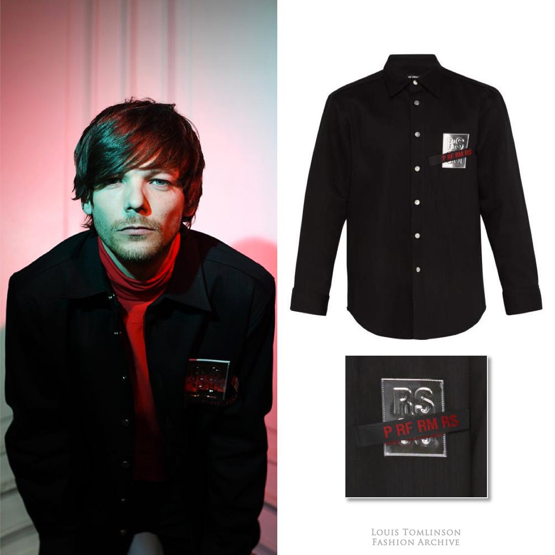 Louis Tomlinson Fashion Archive on X: Louis wore a @Topman Distressed Denim  Shacket ($120, now $36) in his editorial for @1883Magazine's #DRIVEissue.    / X