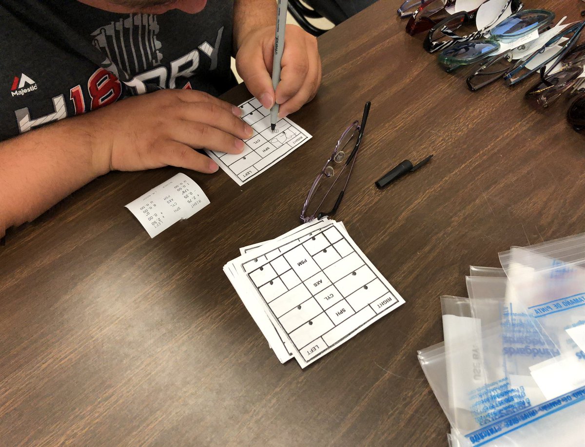 StacyMiddle66's tweet image. “Eye” think you are great.  Glasses under repair and almost done. MPS Community partnership  with the Lions Club #MPSGreatThings #OurWayForward @MilfordSchools