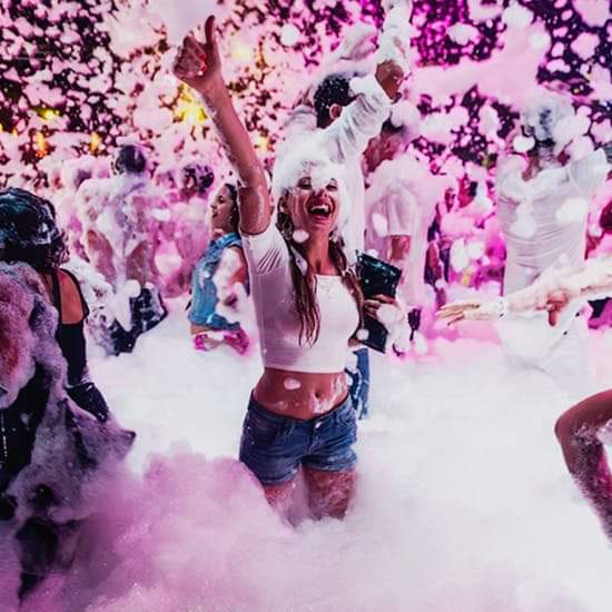 #foamparty tonight! Who's ready to get wet!