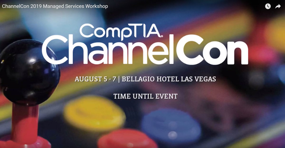 ScottCmpbell's tweet image. Don&apos;t miss @ManuelPalachuk in the Managed Services Workshop at #ChannelCon where he&apos;ll share his #gettingtothenextlevel business strategy process youtu.be/1hrtzo9eW90 #comptiatech4biz #joincomptia