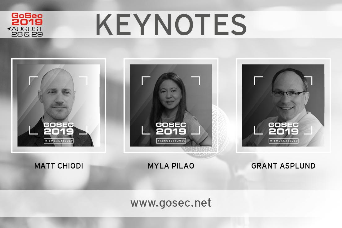 Get your ticket for GoSec 2019. Meet with listen great keynotes : <a href="/Mattchiodi/">Matt Chiodi</a> @mylapilao <a href="/grantasplund/">BeGranted</a> hubs.ly/H0jLhss0  #cybersecurity #iamgosec2019