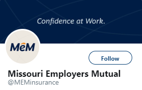 If you're not following us at <a href="/MEMinsurance/">Missouri Employers Mutual</a>, you're missing out on our latest #ToolBoxTalks, safety tips and work comp news! | x.com/meminsurance #workplacesafety