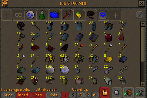 Kingmdatta's tweet photo. 93 to 99 Slayer Bank Tab ~ GBU'd #yeswedoplay #runescape #99slayer https://t.co/cPDuEwChH0