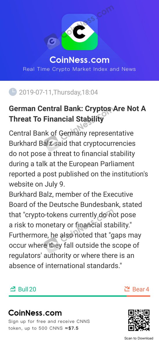 [German Central Bank: Cryptos Are Not A Threat To Financial Stability]

Central Bank of Germany repr...

bi.city/s/VERAN4