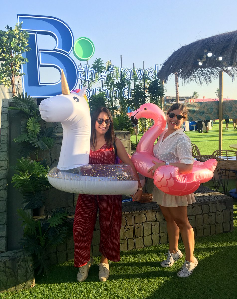 B travel (@bthetravelbrand) on Twitter photo Nuestra agencia de comunicación <a href="/HavasPR_Es/">Havas PR España</a> ha aprovechado su visita a nuestro stand en <a href="/madcoolfestival/">Mad Cool Festival</a> ¡y se han quedado prendadas de nuestra pirámide maya! ¿Será su próximo destino viajero? #MadCool2019 Nuestra agencia de comunicación <a href="/HavasPR_Es/">Havas PR España</a> ha aprovechado su visita a nuestro stand en <a href="/madcoolfestival/">Mad Cool Festival</a> ¡y se han quedado prendadas de nuestra pirámide maya! ¿Será su próximo destino viajero? #MadCool2019