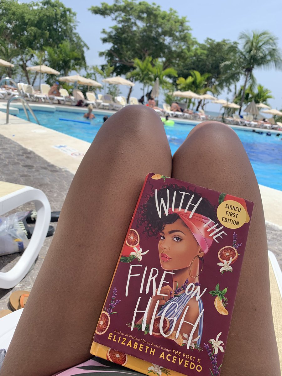 CAriasHen's tweet photo. Great vacay read! @AcevedoWrites #jamaicanmeread https://t.co/GyUqb9eii4