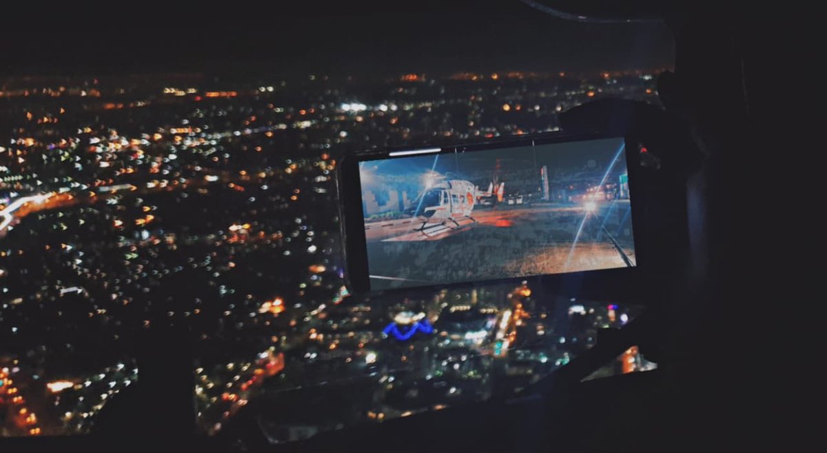 'View from a view' HALO 1 over Johannesburg this evening following another lifesaving mission. #makingadifference <a href="/FatalMoves/">The Fatal Moves Team</a> <a href="/MedicareHosquip/">Medicare Hospital Equipment</a> @iceidSA