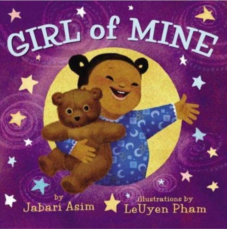 NBCDI's tweet photo. Inspired by “Rock A Bye Baby,” Girl of Mine represents Black children in books and is perfect for your little one at bedtime! What bedtime &amp; anytime books do you love? #BookDrop @JetBlue https://t.co/ukhGDUWbuB