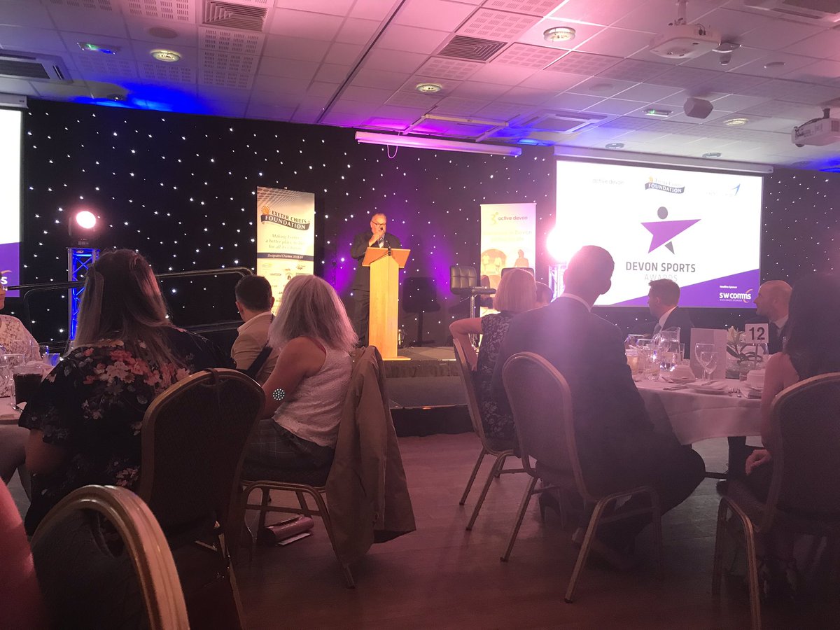 Thrilled to be here at the devon sports awards tonight speaking about our 3000 mile row! <a href="/ExeterChiefs/">Exeter Chiefs</a>