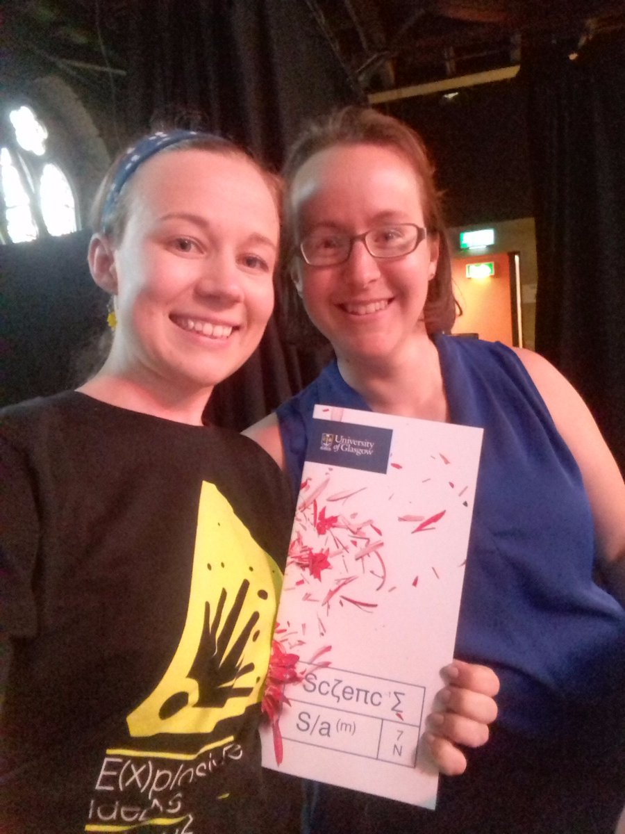 Alumni at the amazing <a href="/UofGSciEng/">College of Science & Engineering, UofG</a> <a href="/UofGlasgow/">University of Glasgow</a> Science Slam 7 tonight! Good luck to all the amazing contestants!