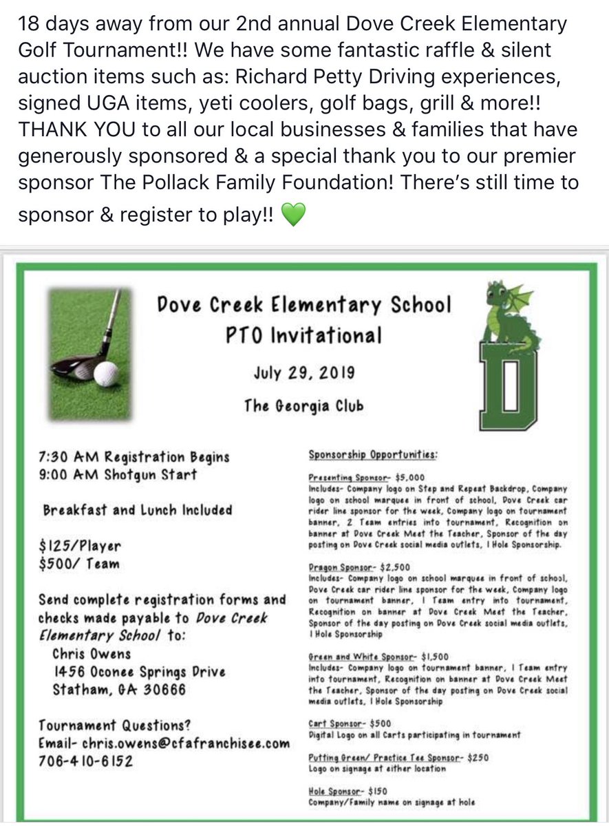 Dcesdragons On Twitter There Is Still Time To Sponsor Play In
