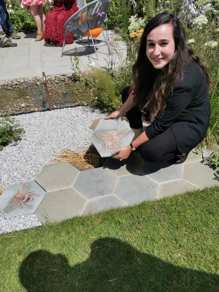 Our beautiful copper inlaid Bee tiles act as a contemporary underground ...