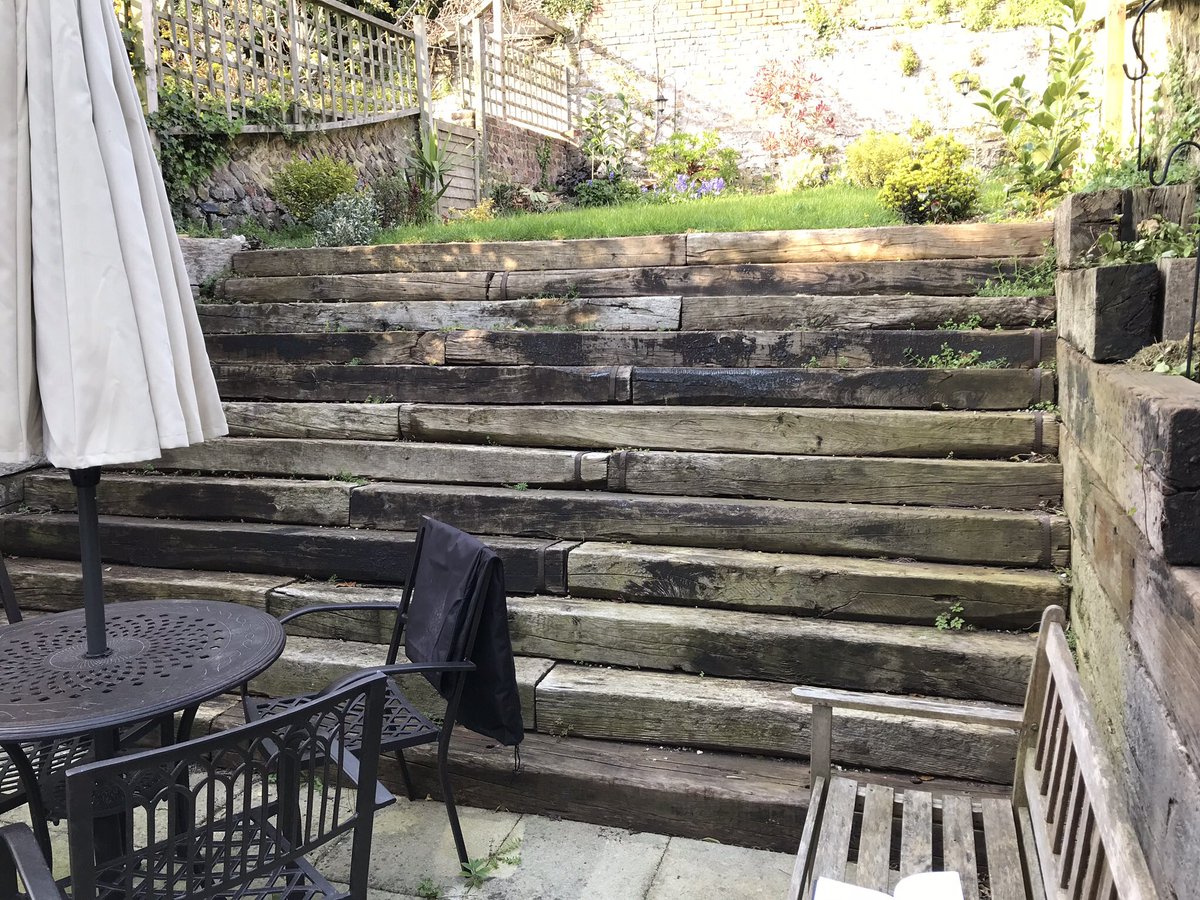 BuckinghamsLand's tweet image. Some progress shots from one of our current projects in Brighton. Steep, dangerous slipper steps being changed for rendered raised planters and Indian Sandstone patio and steps #hardlandscaping #hardlandscapingdesign #patiogarden #gardendesign #blockwork #indiansandstone