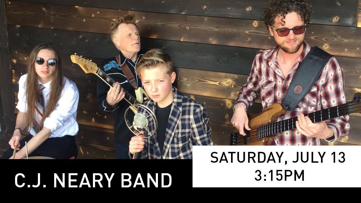 summerfestbend's tweet photo. AT&amp;T JAZZ STAGE — Catch the talented fiddle prodigy C.J. Neary at First Interstate Bank Bend Summer Festival on Saturday, July 13 at 3:15pm on the AT&amp;T Jazz Stage! This funky fiddle quartet will blow you away! #bendsummerfest FULL LINEUP: https://t.co/s6RqZJGVqt https://t.co/rTqvBPA7kc