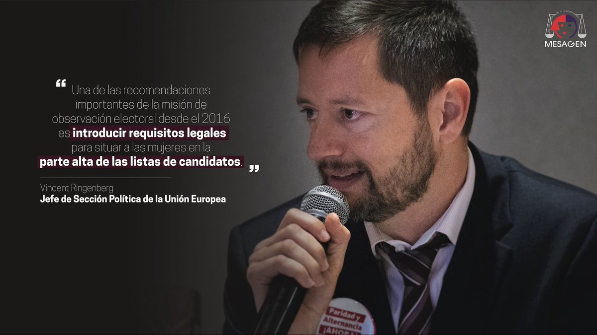 Hoy en la mesa de diálogo "Hombres apoyamos la paridad y la alternancia" #EsTiempodeIgualdad #ParidadYAlternancia 
Conoce más aquí: bit.ly/2Y0JEx8