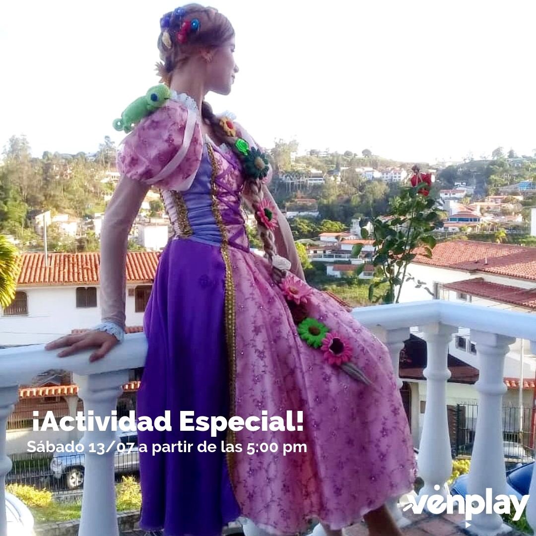 infovenplay's tweet photo. Este SÁBADO 13 DE JULIO, nos estarán visitando dos princesas muy valientes y hermosas además de un súper héroe increíble que nos presentarán un show imperdible. .

Te estaremos esperando a partir de las 5:00 pm para que compartas con Rapunzel, cenicienta y spiderman. https://t.co/9xUtUZ0fmz