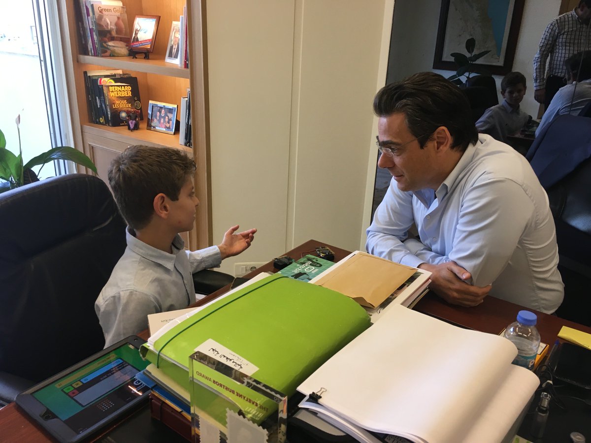 Had the wonderful opportunity to meet with MP <a href="/NicolaSehnaoui/">Nicolas Sehnaoui</a>. Discussed  technology and education. Mr. Sehnaoui is very supportive of and  involved in teaching technology in schools in Lebanon. I hope to have a  chance to teach a session on my next visit!