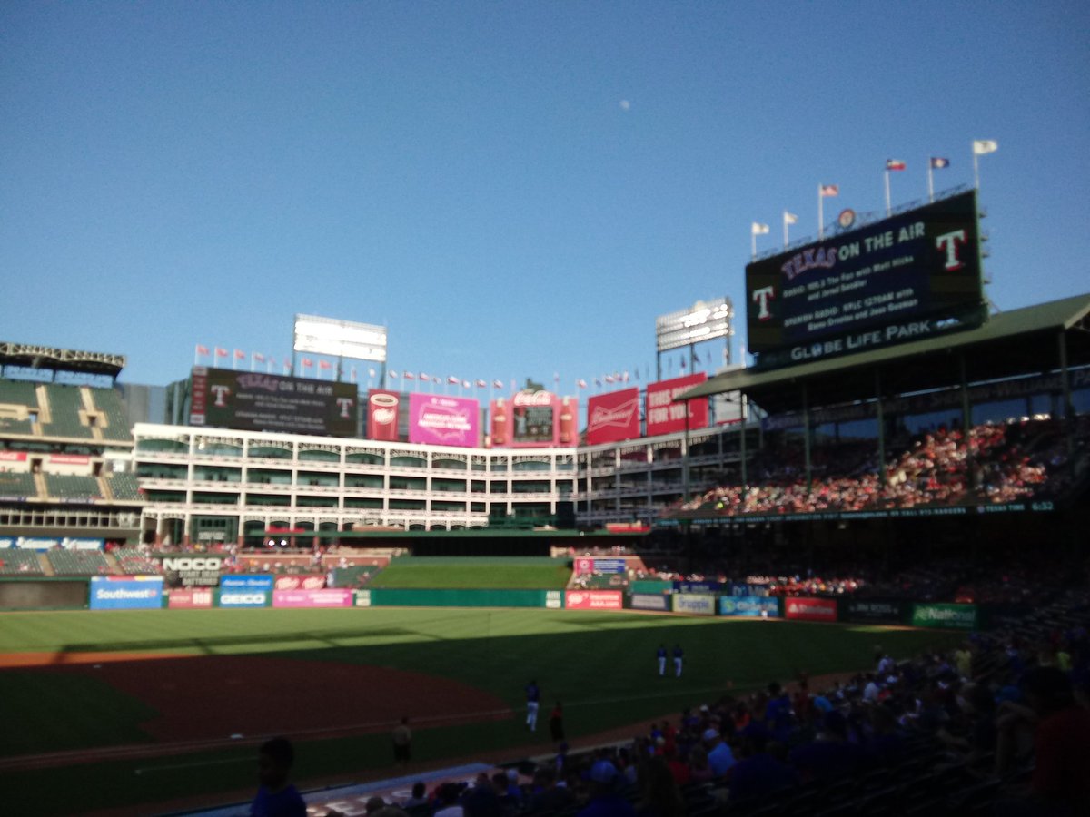TrueTexan46's tweet photo. In Texas about to watch the Rangers play the Astros! Go Rangers! https://t.co/xtHHkdZKNb