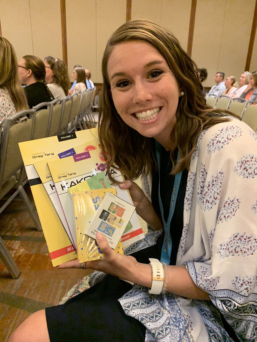 janineforrester's tweet image. @missbaker114 won all this loot from @gregtangmath today! Can’t wait to apply all we learned to our work @watkinswildcats! #MathPlus2019 #SenseMaking #CPA