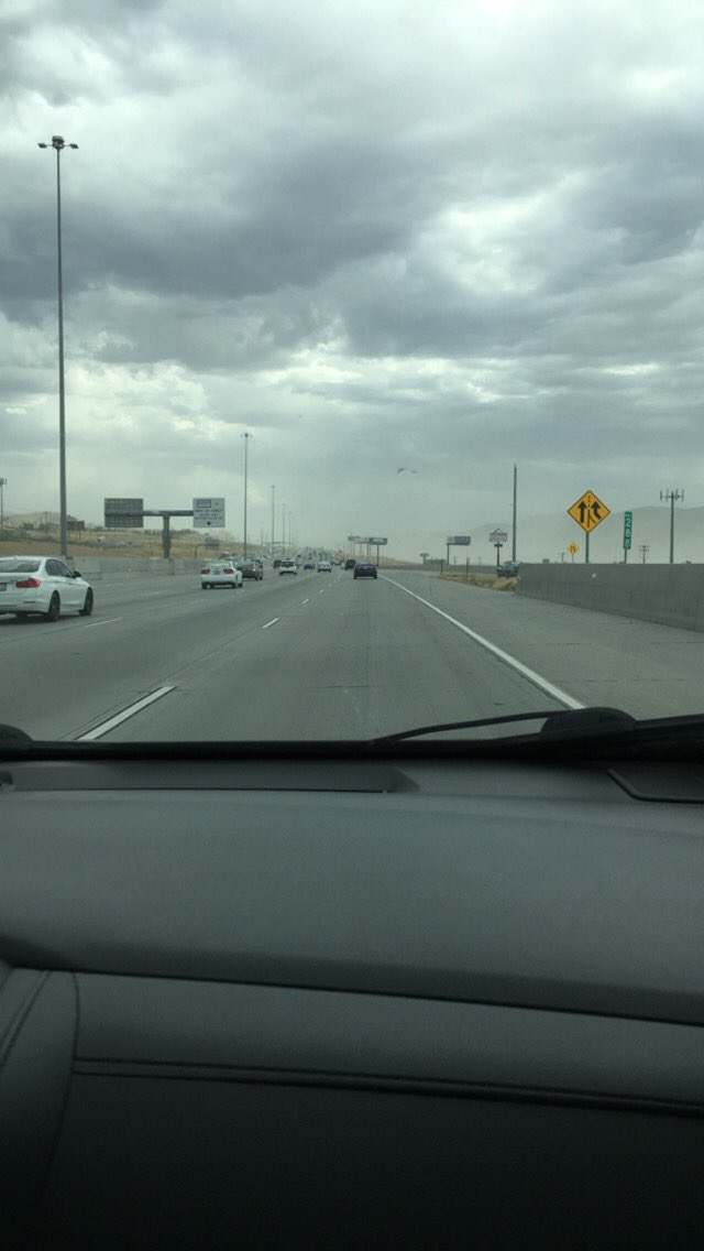So dusty you can’t see the point as you drive it