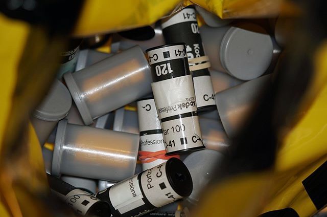 Just a sneak peek of the big film processing orders we do at K&amp;M! Come drop off your film to be processed! ift.tt/2NLvFY6