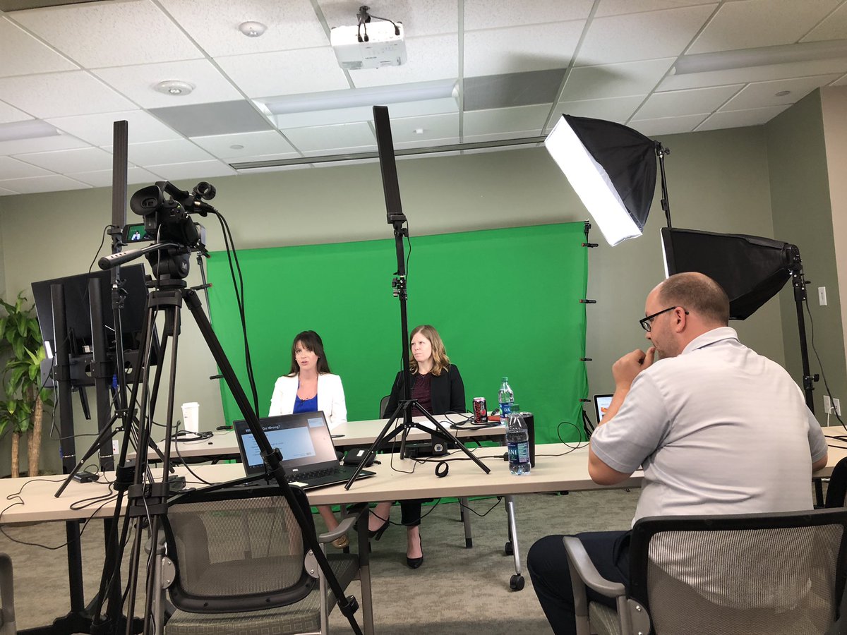 SaraGrenierCPA's tweet image. Lights, camera &amp;amp; CPE at the @TXCPA2B offices today recording webinars for the #NFP Reporting Model, #RevRec and Grants Management! @BKDLLP @BKDNFP @BKDHC #TrustedAdvisors #GreenScreen