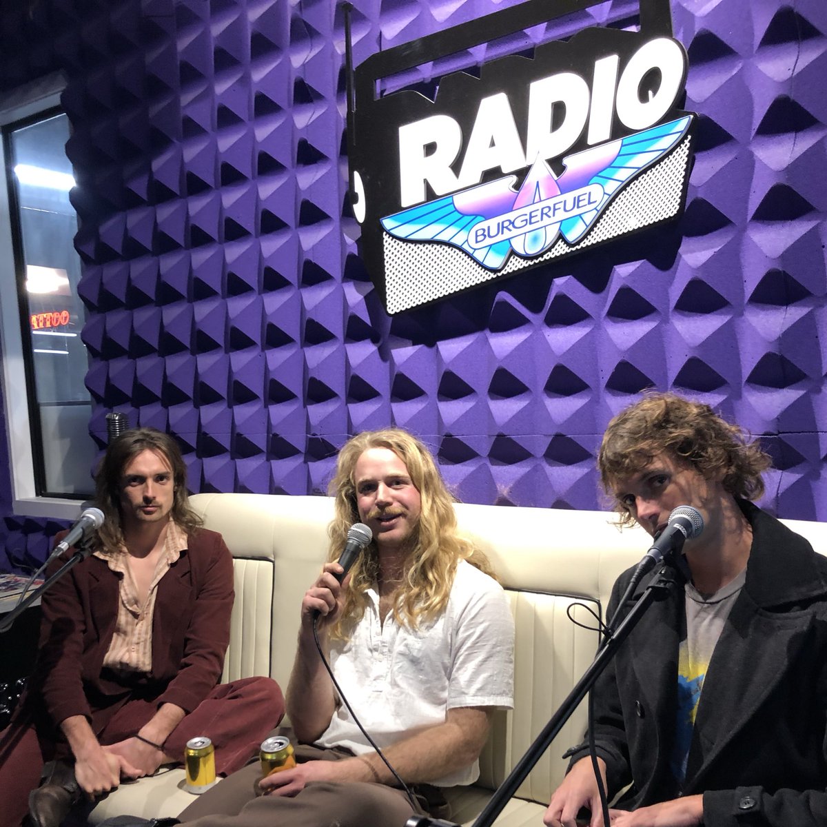 Radio BurgerFuel (@radioburgerfuel) on Twitter photo Chatting with <a href="/minisimmonsband/">Mini Simmons</a> and playing some tunes on-air right now. Tune in at radioburgerfuel.com Chatting with <a href="/minisimmonsband/">Mini Simmons</a> and playing some tunes on-air right now. Tune in at radioburgerfuel.com