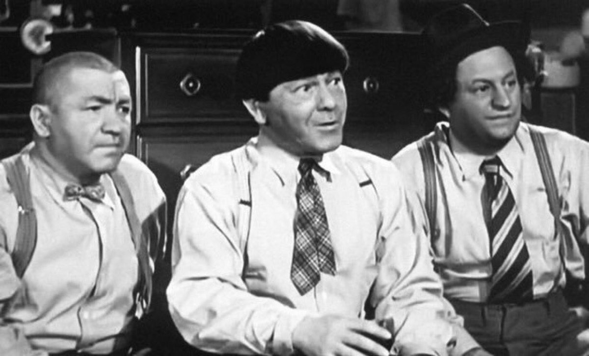 #ThreeStooges. 