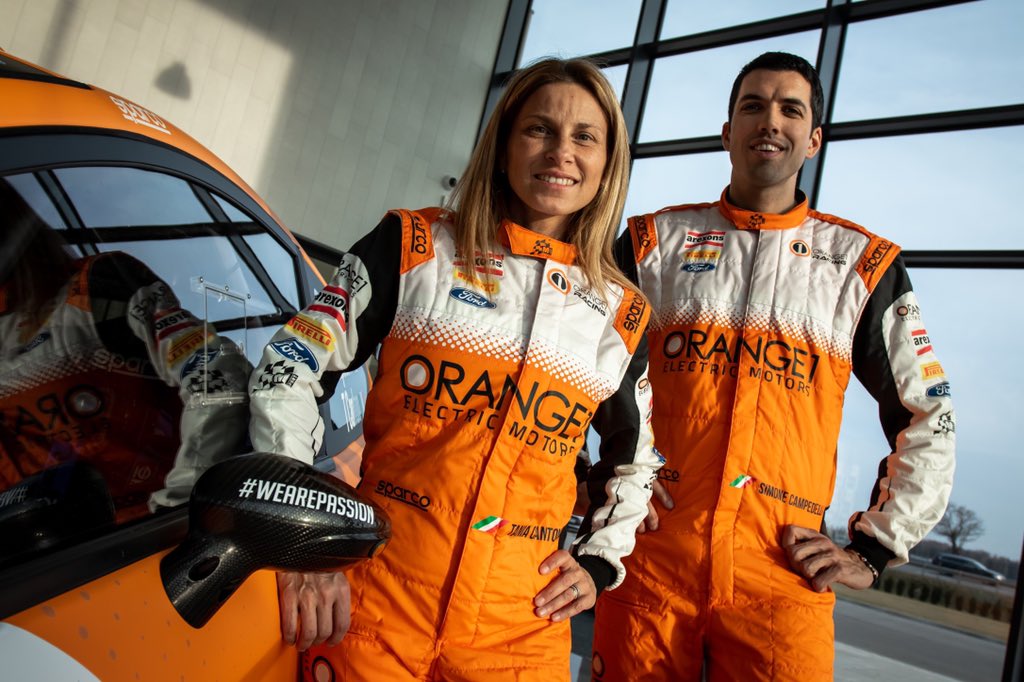 SimoCampedelli's tweet photo. We’re so glad to get it for Rome. Thank you to @Orange1Racing and @MSportLtd to give us the opportunity to be behind the wheel for the @FIAERC debut in the new @forditalia fiesta R5
@arexonsitalia 
@pirellisport https://t.co/2Qhrepr6tw