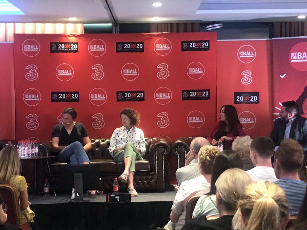 AisteP7's tweet photo. What an evening at @ThreeIreland @20x20_ie @offtheball Roadshow celebrating the best of Irish women in sport with @SoniaOSullivan3 and @Annalise_Murphy 💪🏻🙌🏼#CantSeeCantBe #OTBalexhotel #OTBRoadshow https://t.co/z4Ro2Lr6yc