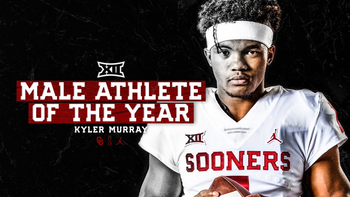 OU_Athletics's tweet photo. OU's 7️⃣th Heisman Trophy winner, OU's 7️⃣th Big 12 Athlete of the Year in the last 7️⃣ years.

@K1 ➡️ https://t.co/Aw4aRLmt8O

#OneOklahoma☝️ #OUDNA🧬 https://t.co/ICWZhOmq4V