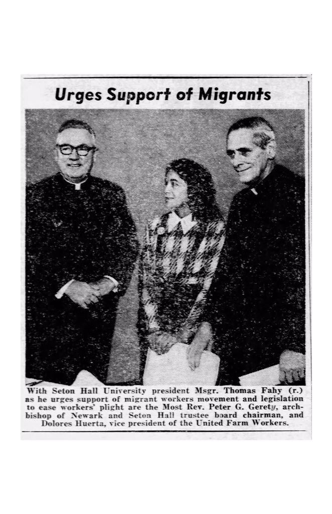 stteephhiie's tweet photo. Thank you @FatherFrizzell for having me on your radio program “Kinship of Catholics and Jews” 

Listen this Sun 11AM on WSOU 89.5 FM to hear about my recent @americamag panel, the work of the Unanue Institute, and @SetonHall’s historic connection to labor activist Dolores Huerta! https://t.co/897Em7CnZ5
