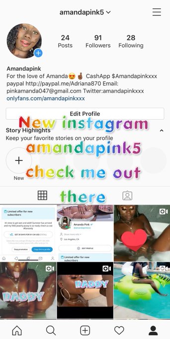 New instagram check me out there as well  amandapink5 just in case you missed something. https://t.c