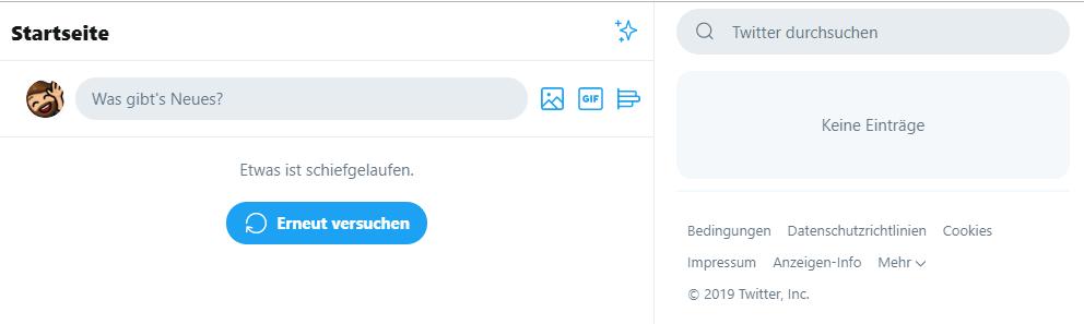 Gronkh's tweet photo. Twitter down.

Erste Reaktion: gleich mal auf Twitter Bescheid sagen.

Genius 🧐 https://t.co/9VMTeeVCvv