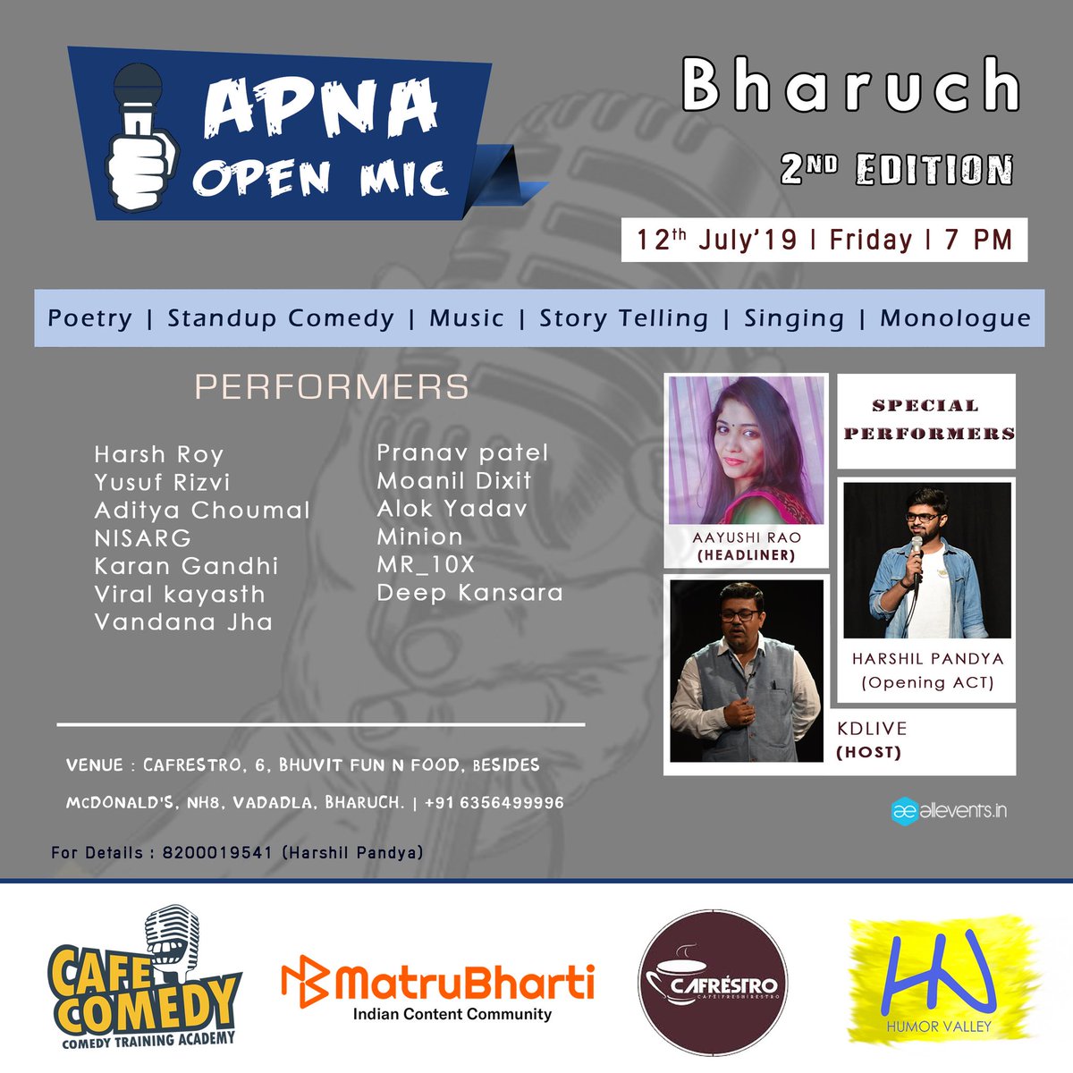 HarshilPandya_'s tweet photo. #OpenMic #Apnaopenmic #bharuchopenmic #bharuch #gujaratopenmic #Gujarat https://t.co/t7VvLQo6SW