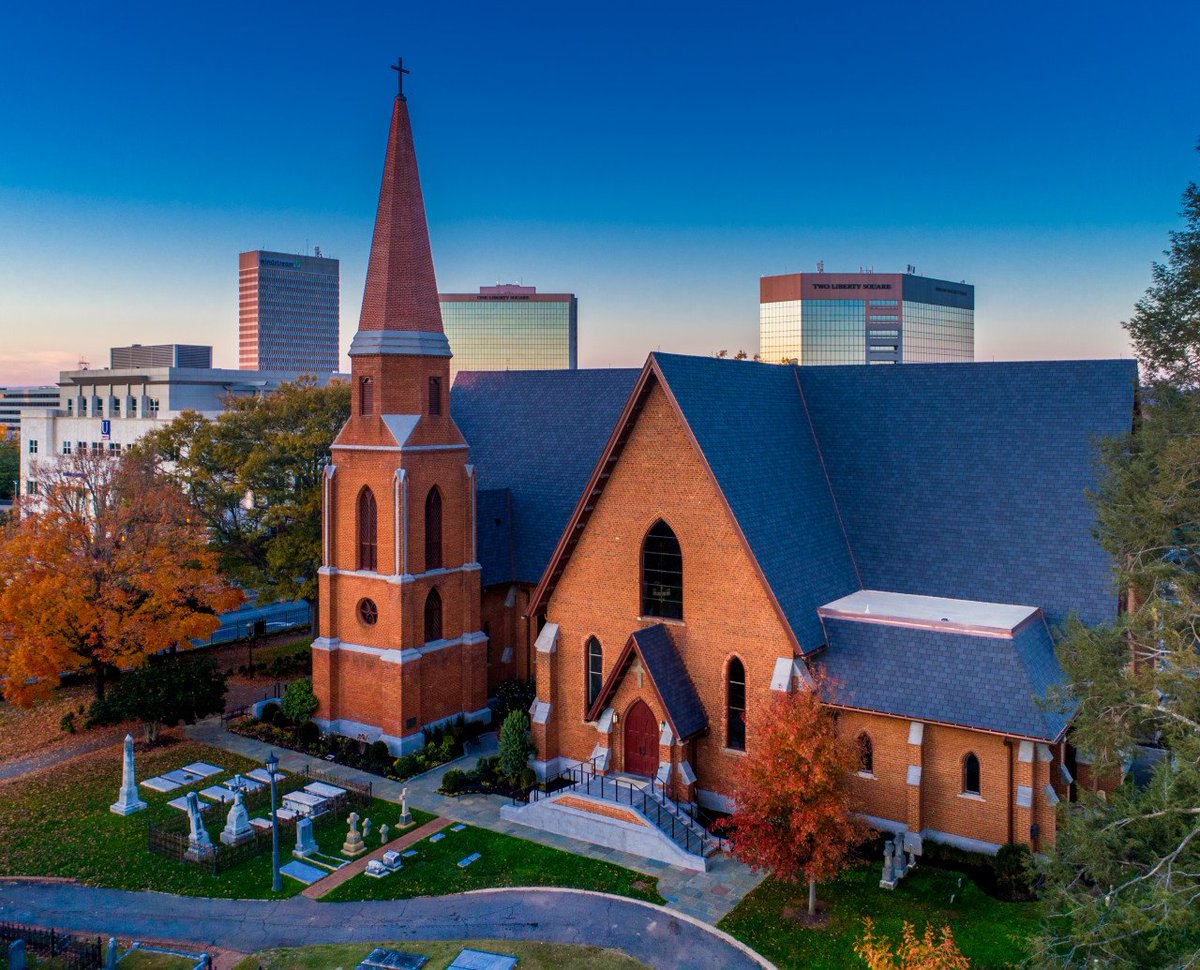 Throwback Thursday to the Christ Church Episcopal renovation. For over 165 years the church has been serving its congregation and the community of Greenville. To take a closer look at the work we did on this historical building visit: harpergc.com/projects/chris…