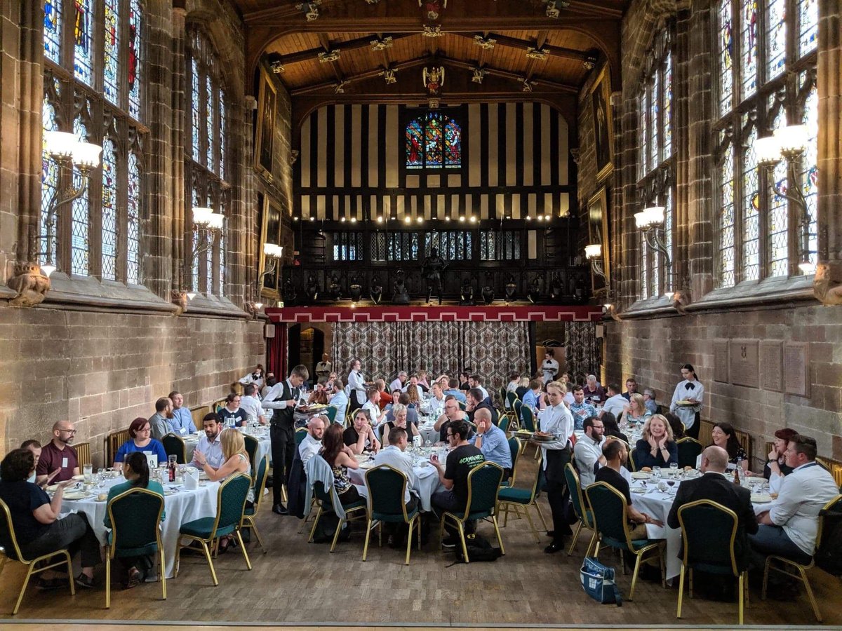 azorus's tweet photo. Great start to #CRMinHE2019 today! Now enjoying a wonderful dinner. https://t.co/zvGIFFXvRa