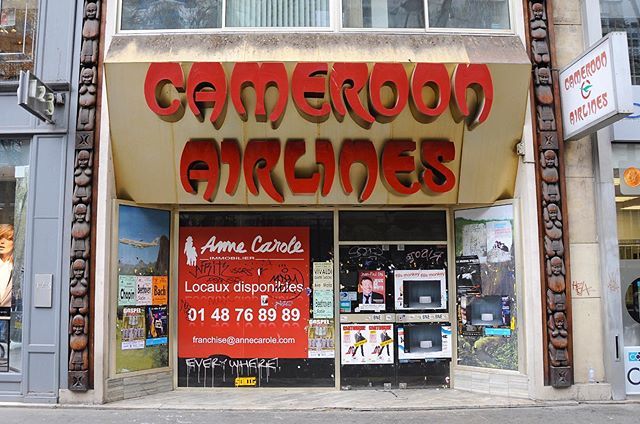 Cameroon Airlines. A random storefront find in Paris way back in 2012! Had any of you flown with this airline while it was still operating?
.
.
.
.
.
.
#cameroonairlines #paris #storefront #cameroon #avgeek #aviation #airline #boulevarddescapucines ift.tt/2SbLAha
