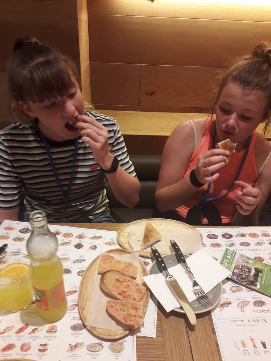 RBSCMFL's tweet photo. Trying lots of new foods tonight in Tapa Tapa! 🦐 🇪🇸 we could all get used to this Spanish food! @RobertBlakeSC https://t.co/a0TAE8zf4l
