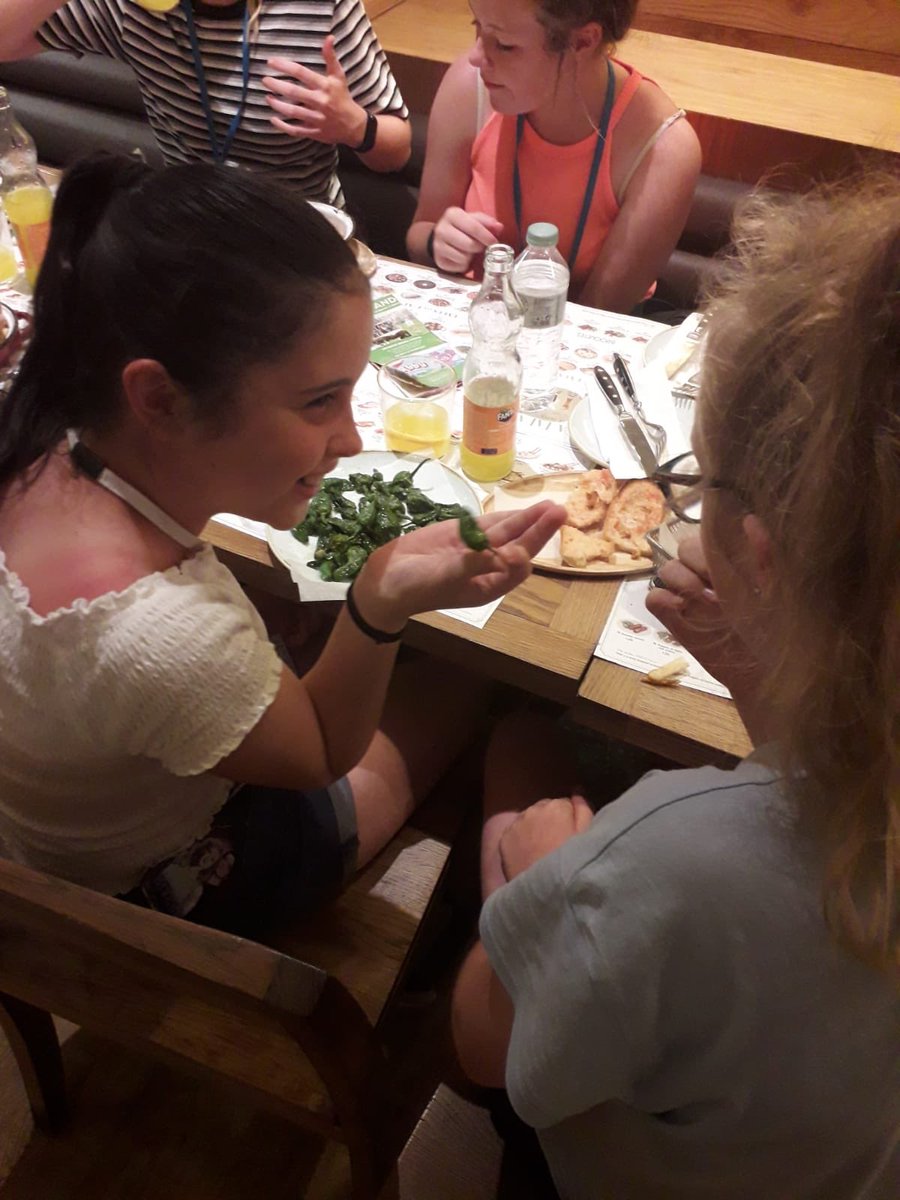 RBSCMFL's tweet photo. Trying lots of new foods tonight in Tapa Tapa! 🦐 🇪🇸 we could all get used to this Spanish food! @RobertBlakeSC https://t.co/a0TAE8zf4l