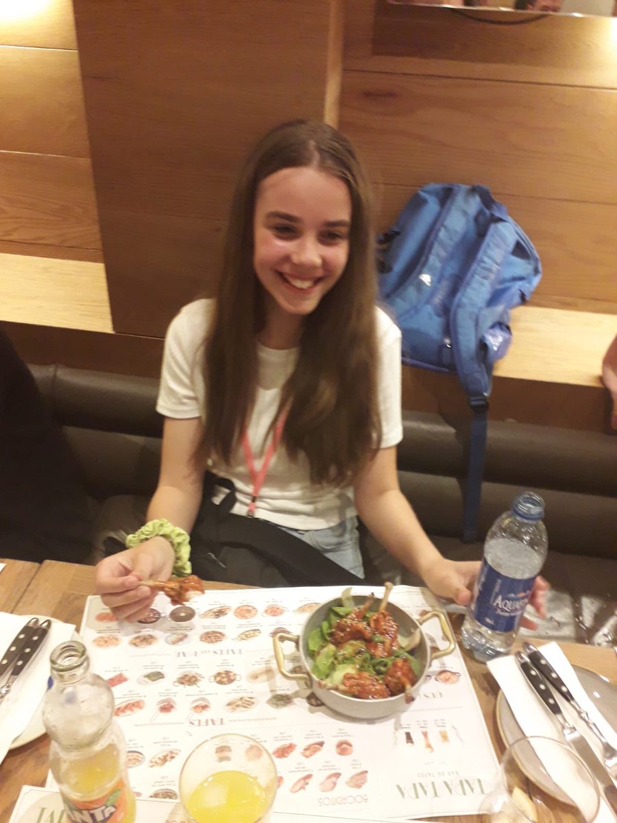 RBSCMFL's tweet photo. Trying lots of new foods tonight in Tapa Tapa! 🦐 🇪🇸 we could all get used to this Spanish food! @RobertBlakeSC https://t.co/a0TAE8zf4l
