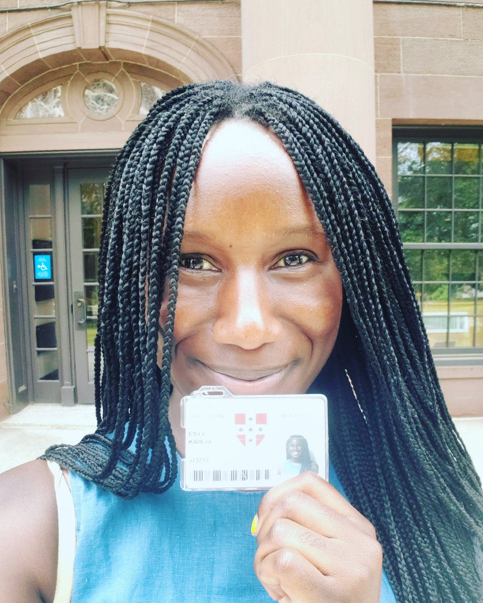 After 12 consecutive years of carrying a student card, here's my first faculty ID. As we say at home: I'm well chuffed. #wesleyan_u #assistantprofessor #AfAmStudies