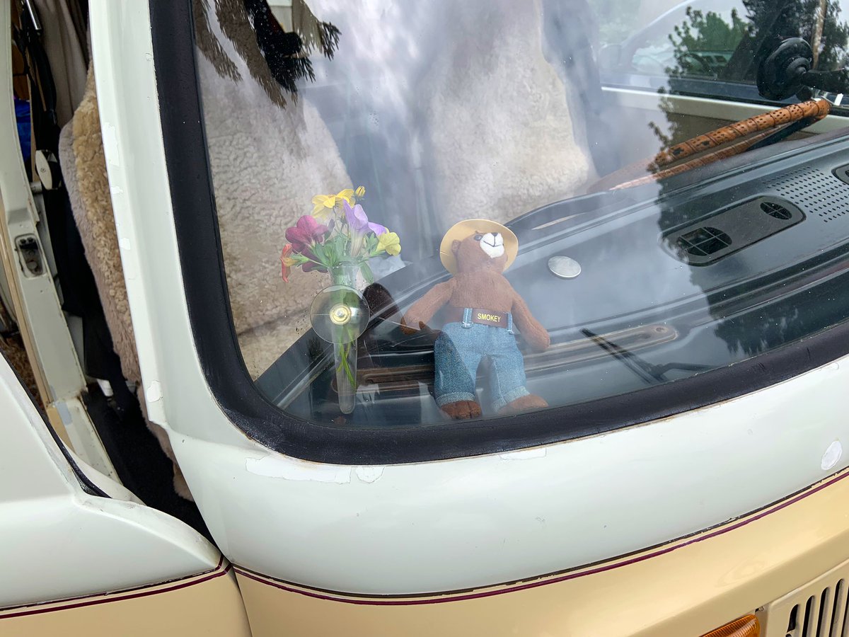 ARdpb's tweet photo. Well, @smokey_bear says it is #campn time, who am I to argue? He also tells me to be safe with fire (I will buddy!) https://t.co/b6CDhWwlJM