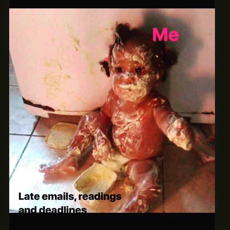 MameFatouNiang's tweet image. Current situation.  #SummerInAcademia #WhatSummer?