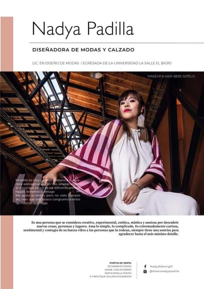 DNadyaPadilla's tweet photo. Gracias a la #RevistaWhat 
#Oaxaca #OaxacaLoTieneTodo #diseñooaxaqueño https://t.co/CUoIUuiMbI