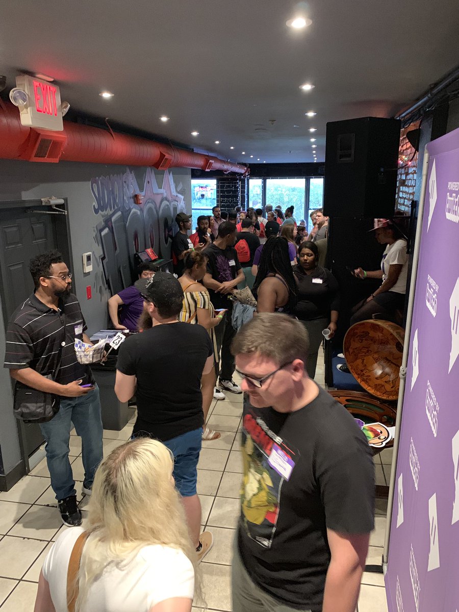 TwitchWDC's tweet photo. #TBT to the amazing meet up we had at @sudhousedc two weeks ago! Can’t wait to see you all again! #dcstreamermeetup https://t.co/hmyYHKLryf