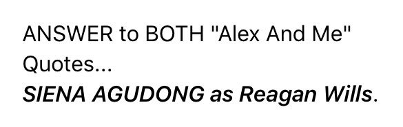 ReelSmartMovies's tweet photo. ANSWER: @ReelSmartMovies #MovieQuoteOfTheDay #AlexAndMe (2018) @AlexMorgan13 @SienaAgudong @JimDKlock @AvaAcres #MikariTarpley #ReaganLakeChampnella @LilyMaeSilver @Matt_Cornett_ @ChutiTiu @JamesBlack62 @JerryTrainor @Colin_Critchley @Champnella #MovieTrivia... https://t.co/KpT5vTuivN