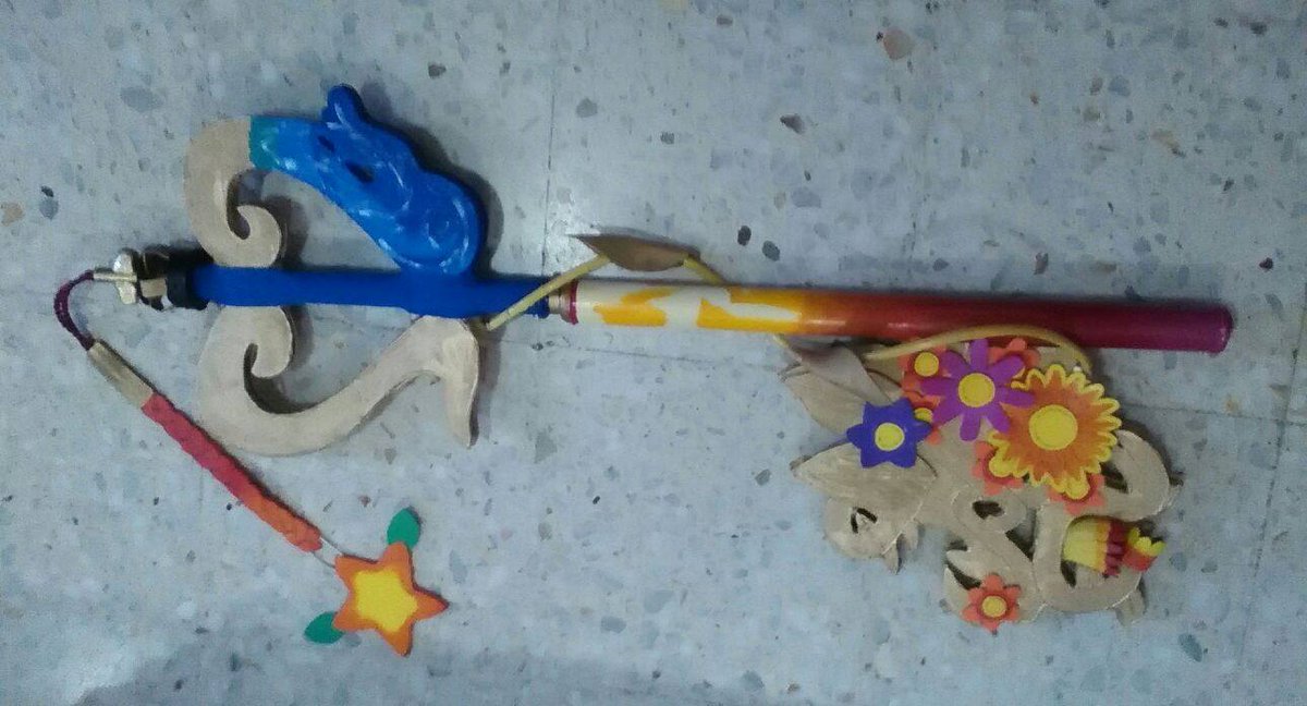 MysticArtesTeam's tweet photo. #cosplay #cosplayer #kairi #kh3 #kingdomhearts3 #squarenix #makingof #progress #process #keyblade #props #finished

Progress of Kairi's keyblade and final result. Kairi cosplay is full finished now!

@HumiureDate will cosplay as Kairi from Kingdom Hearts 3. https://t.co/jYtneeIFro